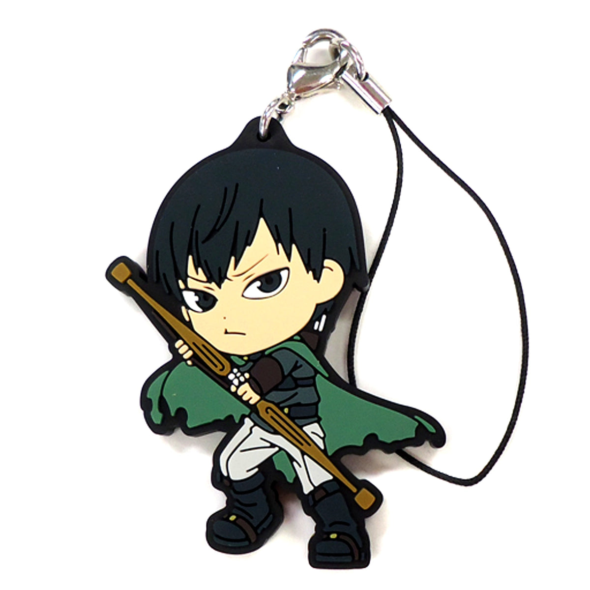Tobio Kageyama Rubber Strap Quest Box Kyun Chara Illustrations Ichiban Kuji Haikyu The Masterpiece by Director Ennoshita That Made the World Cry is Finally Merchandised Quest Box Prize D [USED]