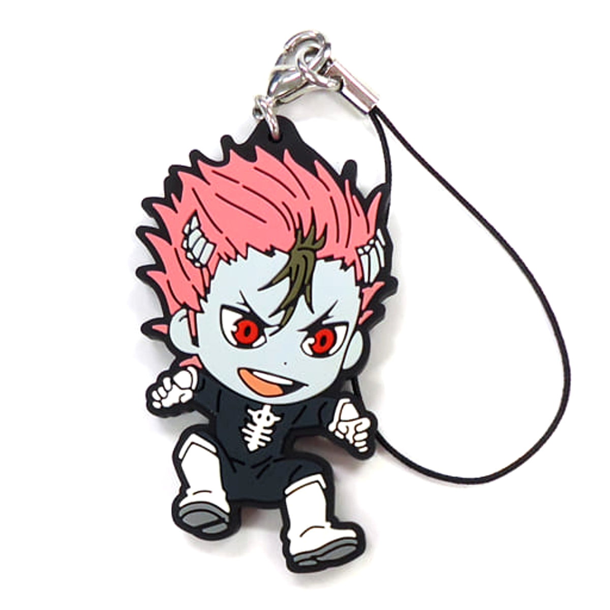 Haikyu!! Yu Nishinoya Rubber Charm Ichiban Kuji Sekai ga Naita Kyosho Ennoshita Kantoku no Wadaisaku ga Taibo no Shohinka!! Kyunchara Illustrations Quest Box Prize D Keychains [USED]