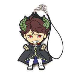 Haikyu!! Toru Oikawa Ichiban Kuji Sekai ga Naita Kyosho Ennoshita Kantoku no Wadaisaku ga Taibo no Shohinka!! Rubber Charm Kyunchara Illustrations Quest Box Prize D Keychains [USED]