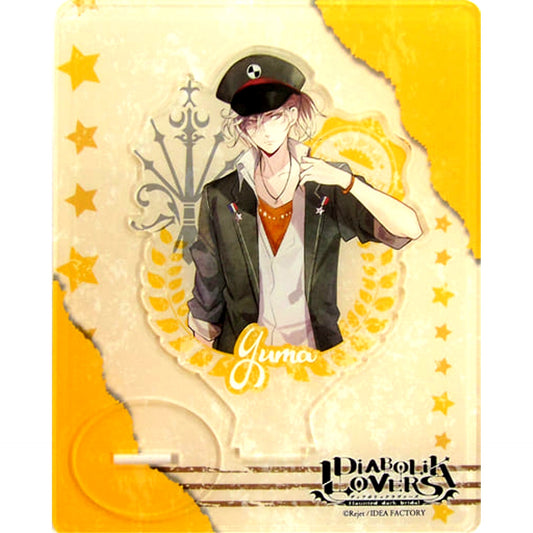 Yuma Mukami DIABOLIK LOVERS DARK FATE Acrylic Figure Stand DIABOLIK LOVERS VERSUS Kuji Shu VS Yuma Prize B-3 SKiT Dolce Limited [USED]