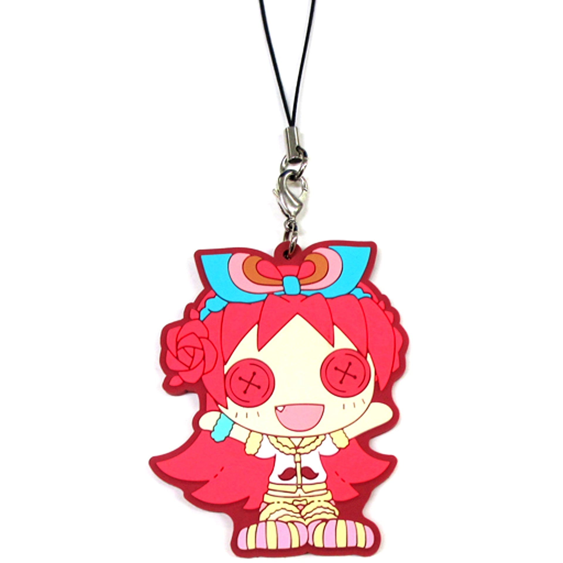 Kyoko Sakura Rubber Strap Magicot Ichiban Kuji Puella Magi Madoka Magica Magiccraft III Prize J [USED]