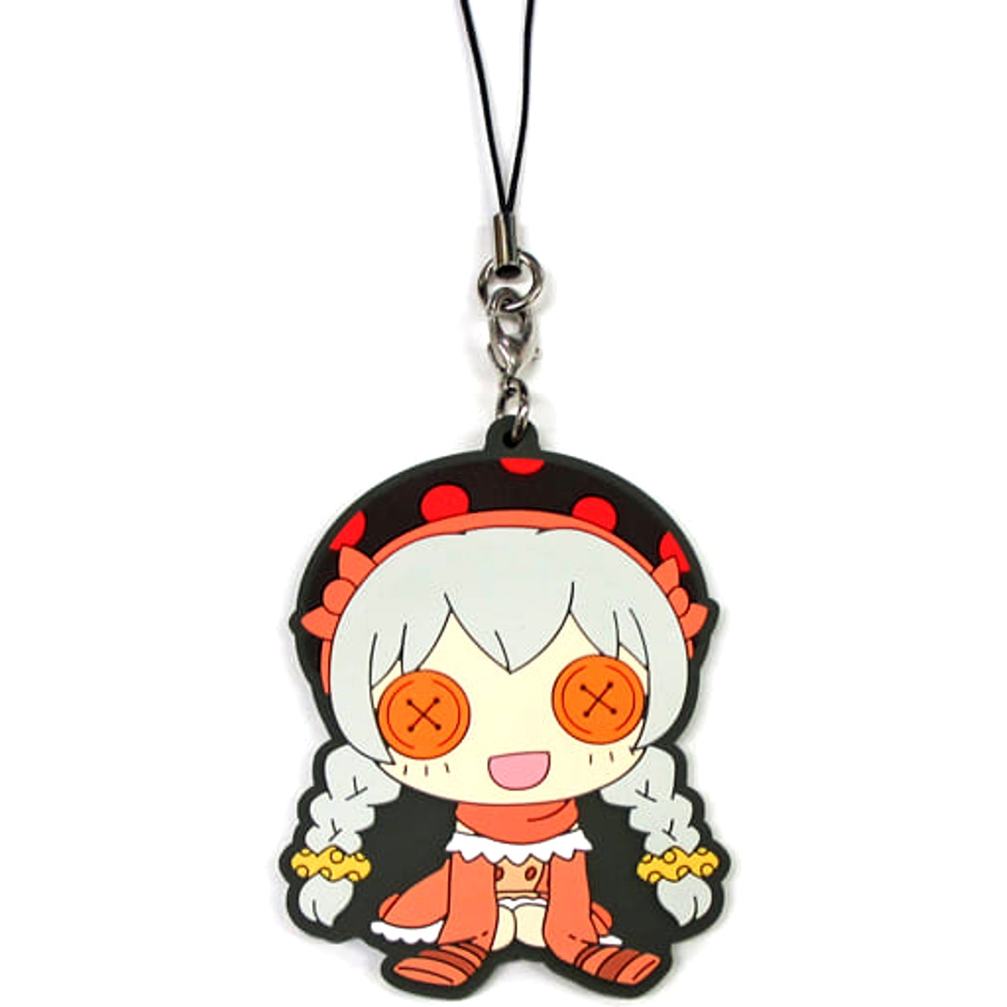 Puella Magi Madoka Magica Nagisa Momoe Ichiban Kuji Magicot Magiccraft III Rubber Charm Prize J Keychains [USED]