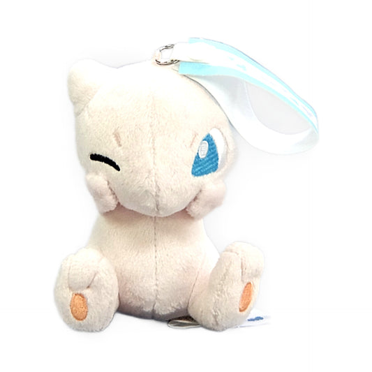 Mew Pokemon I Love Mew Belt de Tsukerareru Dekkai Nuigurumi Mascot [USED]