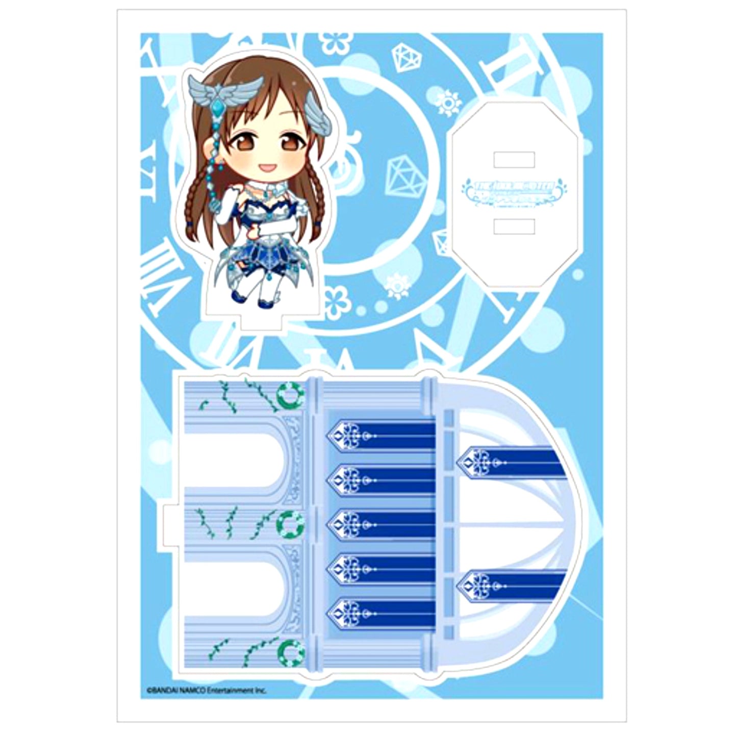 Minami Nitta Idolmaster Cinderella Girls Acrylic Character Plate Puchi 03 [USED]