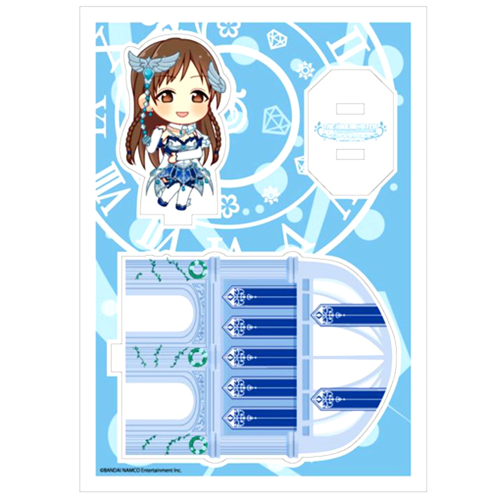 Minami Nitta Idolmaster Cinderella Girls Acrylic Character Plate Puchi 03 [USED]