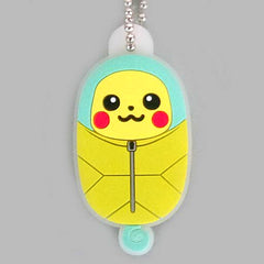 Squirtle Pokemon Pikachu Sleeping Bag Collection Nebukuro Ippai Ichiban Kuji J Prize Rubber Mascot [USED]