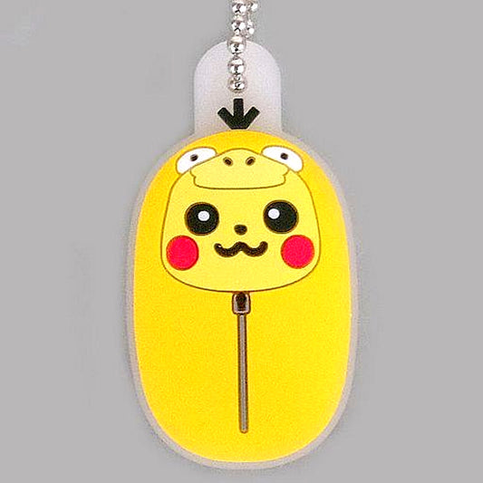 Psyduck Pokemon Pikachu Sleeping Bag Collection Nebukuro Ippai Ichiban Kuji J Prize Rubber Mascot [USED]
