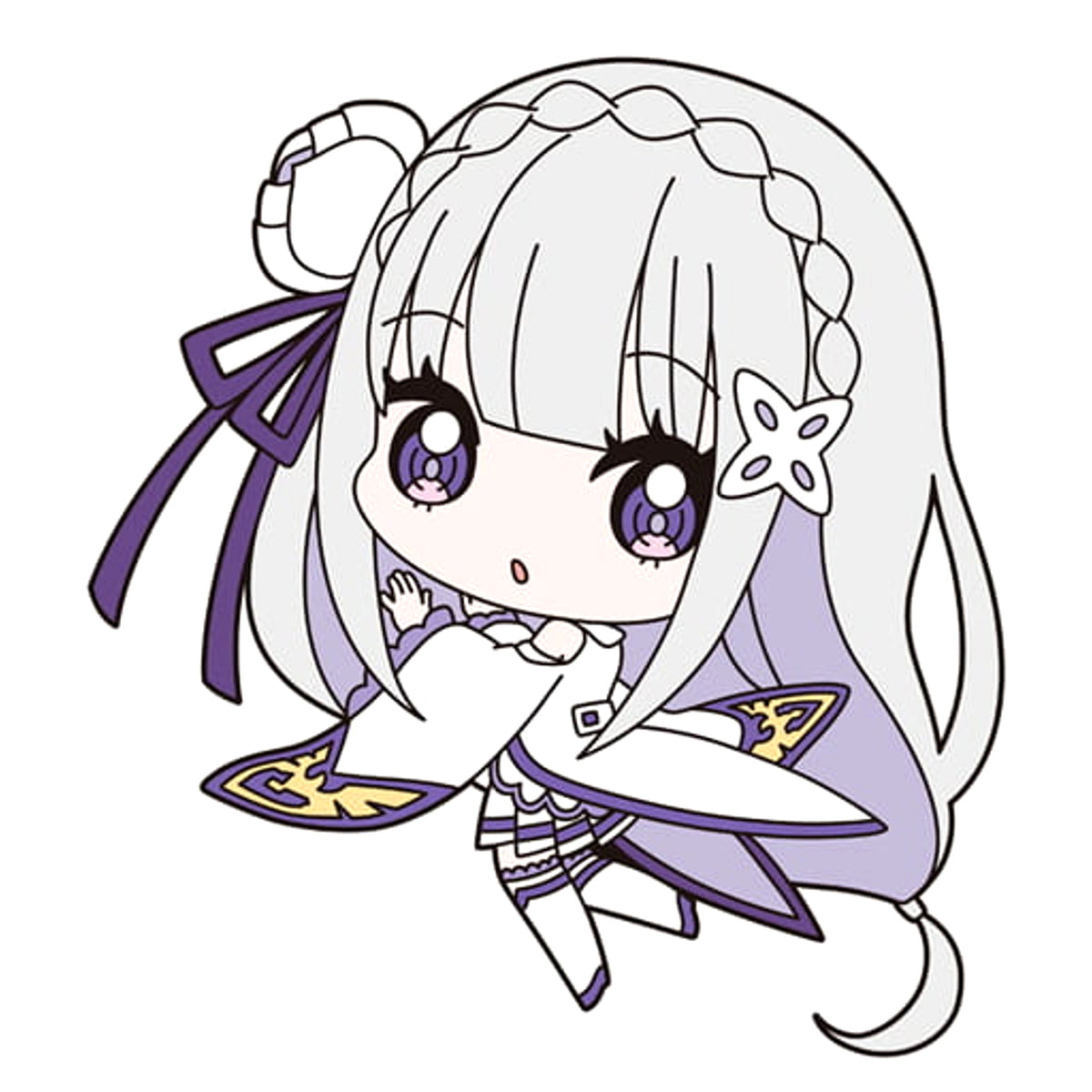 Re:ZERO -Starting Life in Another World- Emilia Rubber Q Other-Goods [USED]
