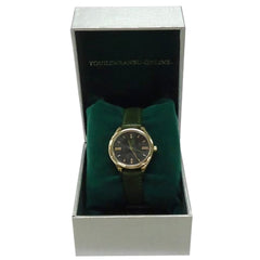 Touken Ranbu -ONLINE- Uguisumaru Model Wristwatch Olive Green Belt [USED]