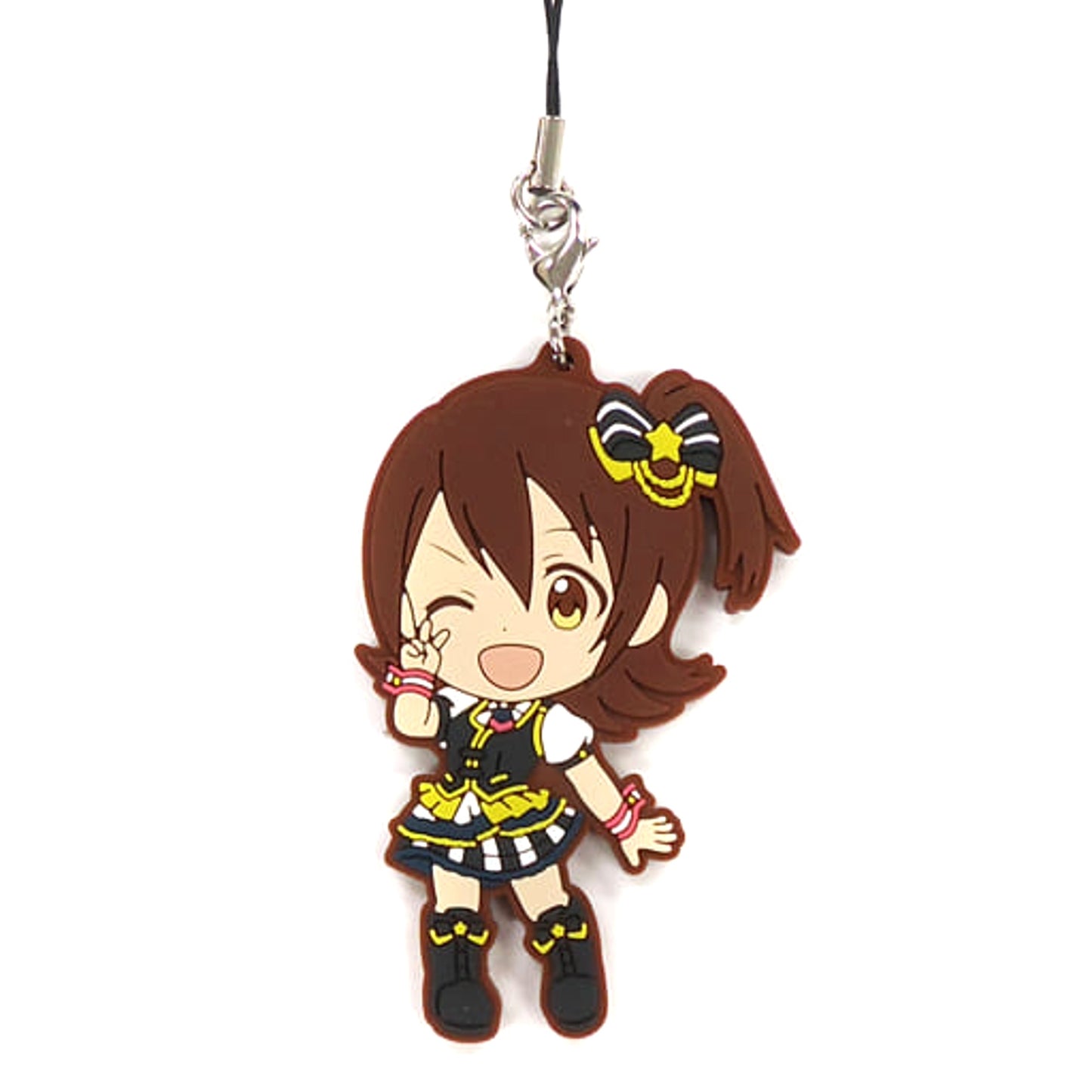 THE IDOLM@STER Million Live! Kasuga Mirai Ichiban Kuji Believe My Dre@M!! Memory Rubber Charm Kyunchara Illustrations Prize G [USED]