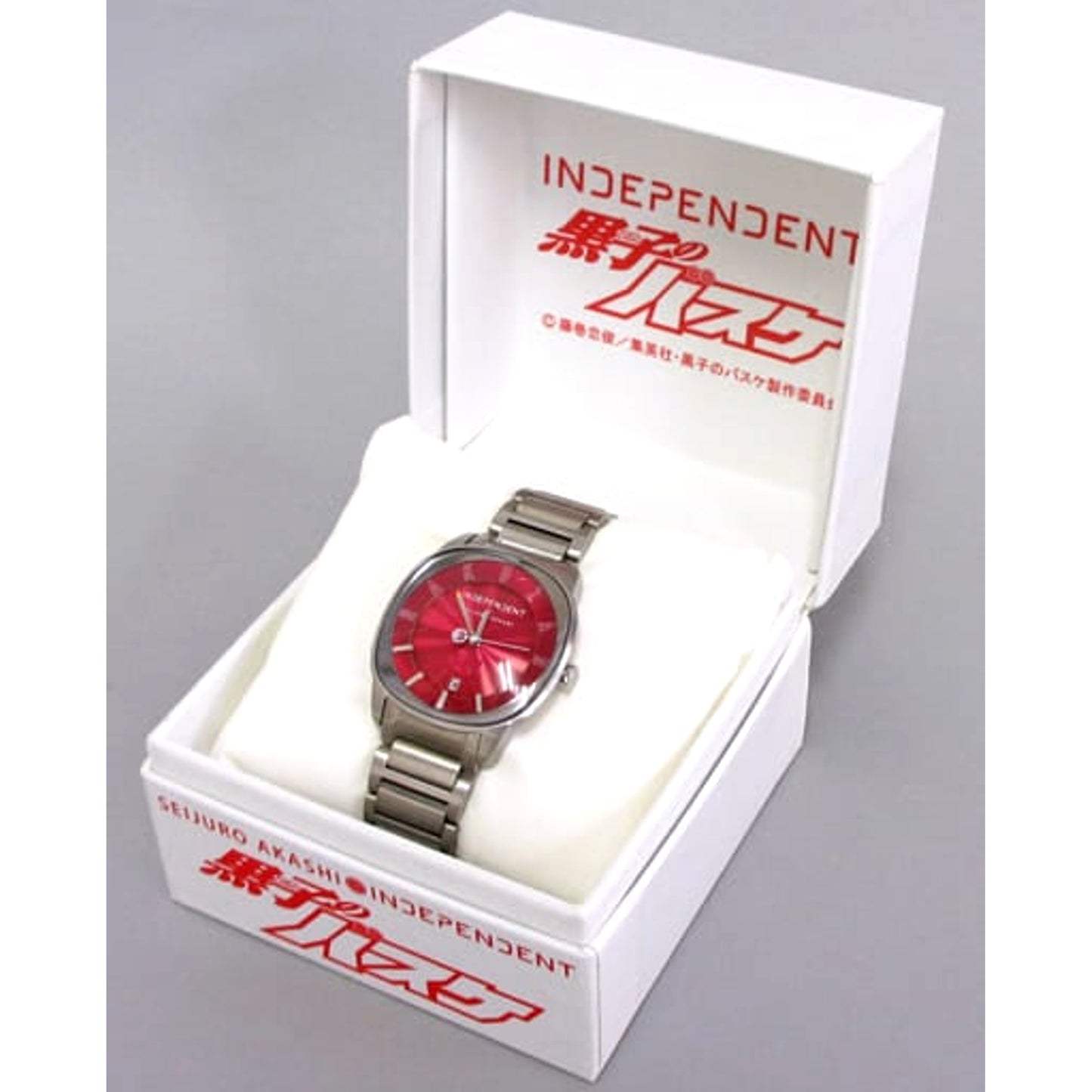 Kurokos Basketball Seijuro Akashi Official Collaboration Metal Band Watch Size M Independent [USED]