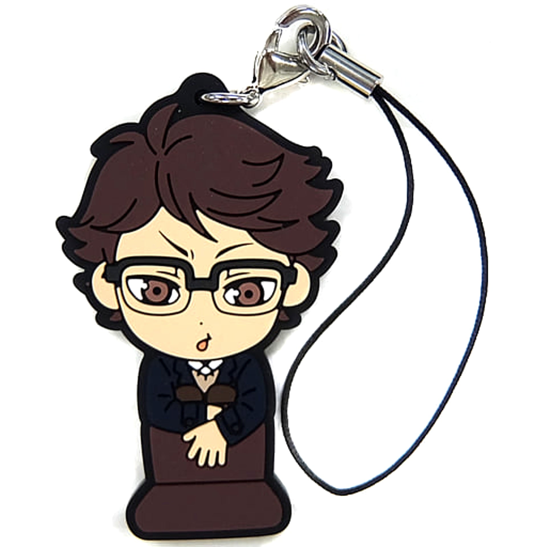 Haikyu!! Season 3 Toru Oikawa Ichiban Kuji Spectator Rubber Strap Kyunchara Illustrations Prize I [USED]