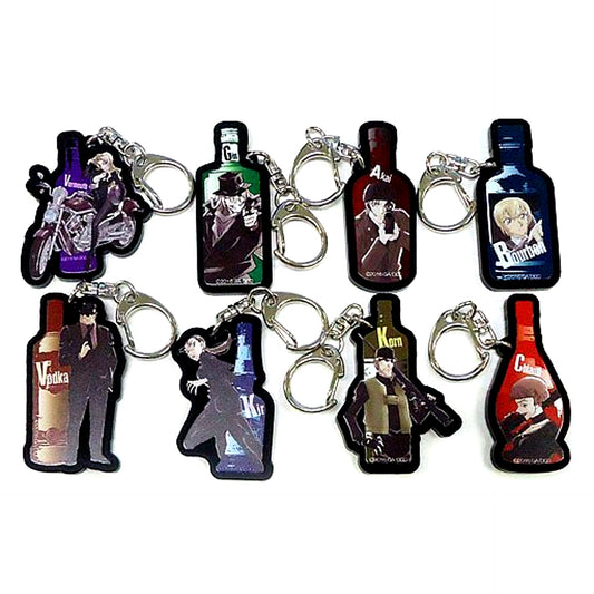 Set of 8 Detective Conan The Darkest Nightmare Acrylic Keychain [USED]