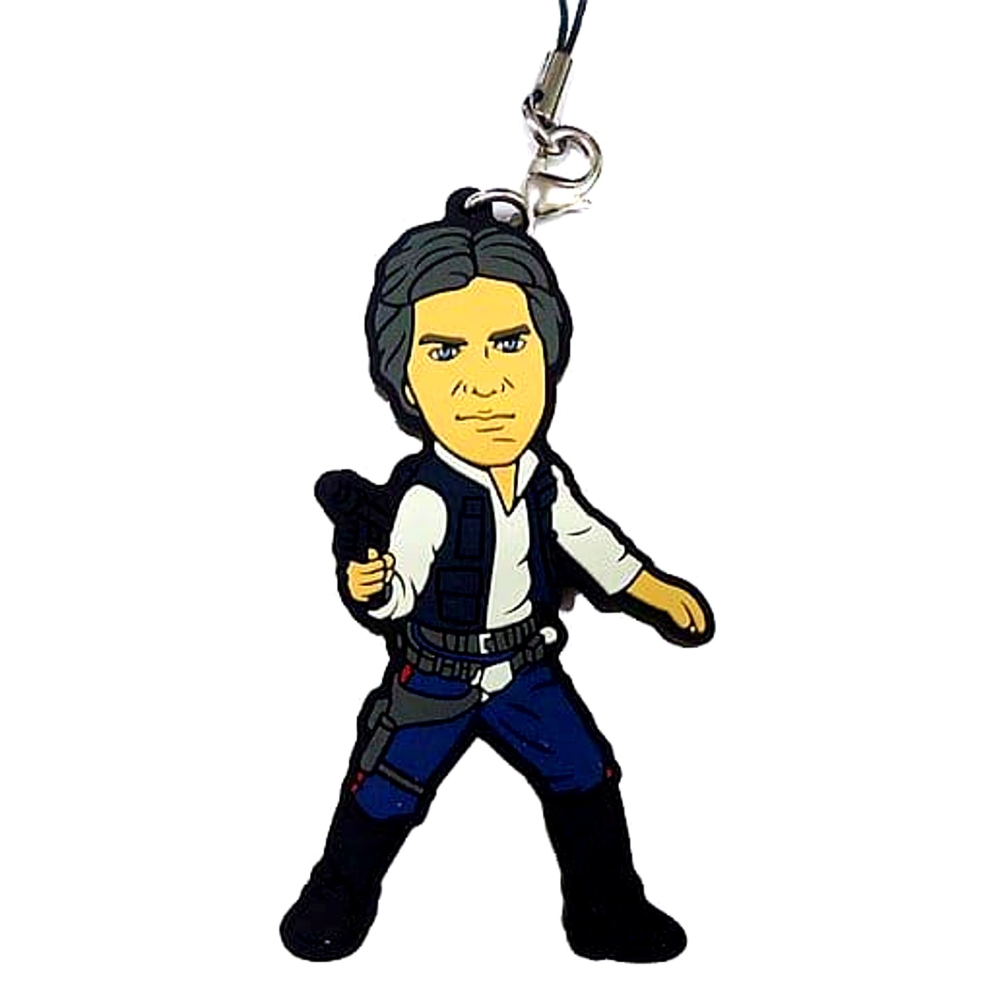 Star Wars Han Solo Rubber Strap Ichiban Kuji World Collectable Figure Star Wars Prize J [USED]