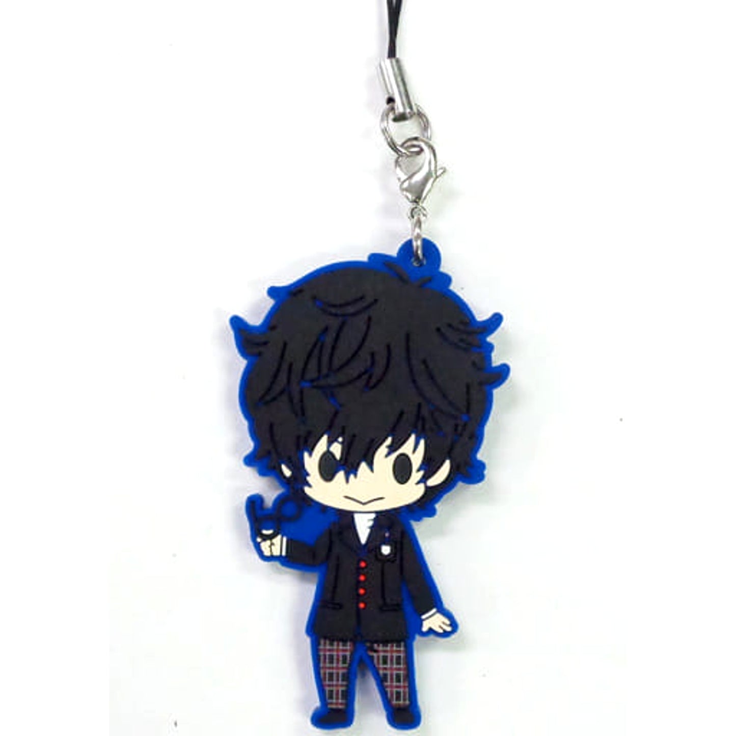 Persona 5 Protagonist 1 Rubber Strap Collection Keychains [USED]