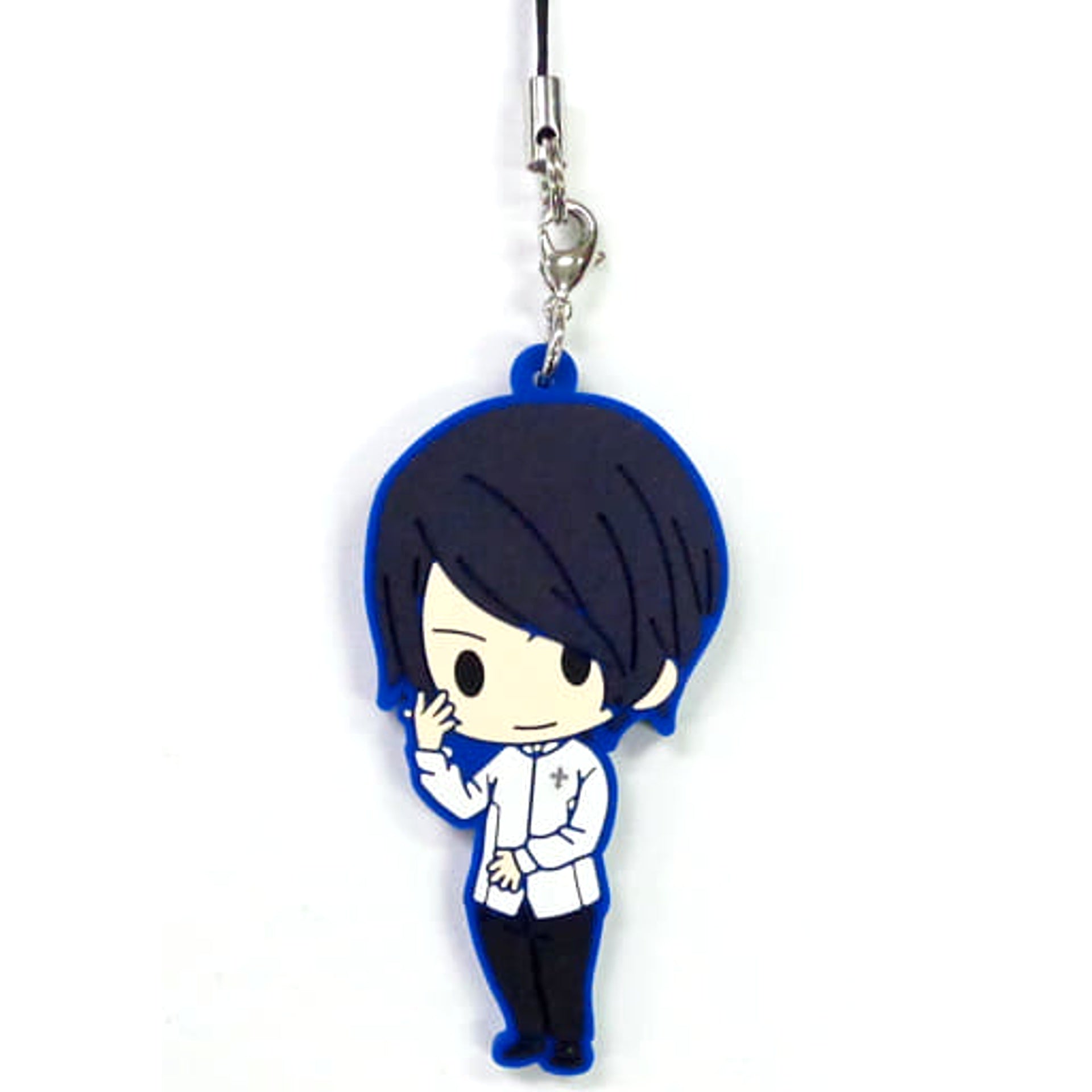Persona 5 Yusuke Kitagawa 5 Rubber Strap Collection Keychains [USED]