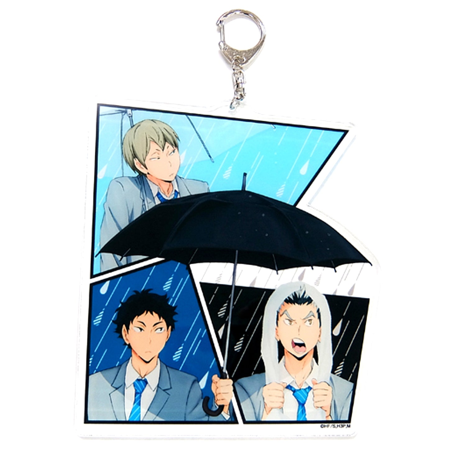 Fukurodani Haikyu!! Acrylic Keychain BIG F. Jump Festa 2017 [USED]