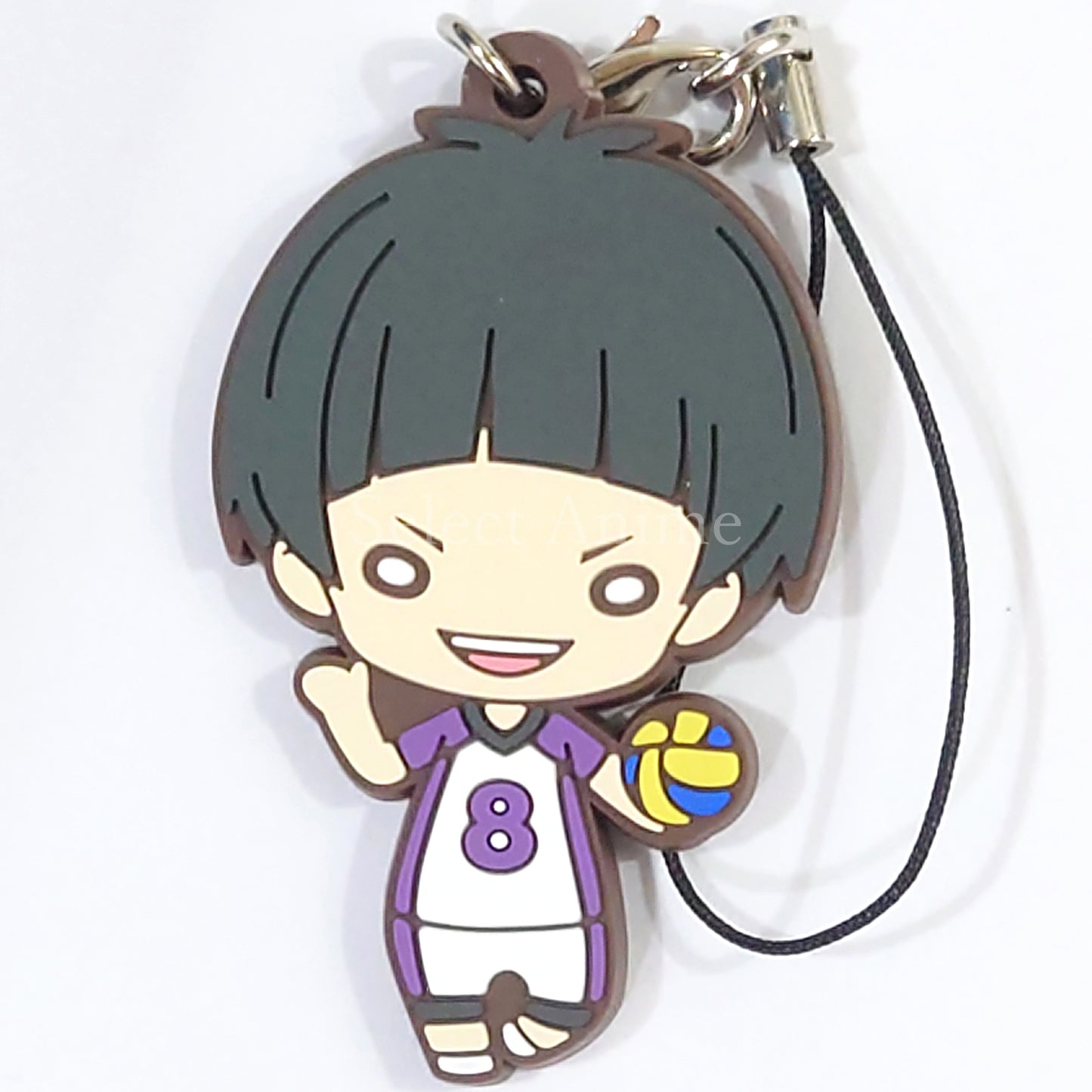 Tsutomu Goshiki Haikyu!! Shiratorizawa Academy Nitotan Rubber Mascot Jump Festa 2017 Goods [USED]