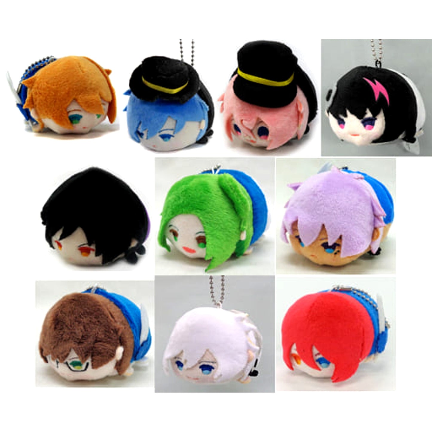 Kitakado Tomohisa & Others B-Project: Kodou Ambitious All 10 Types Set Mochimochi Mascot [USED]