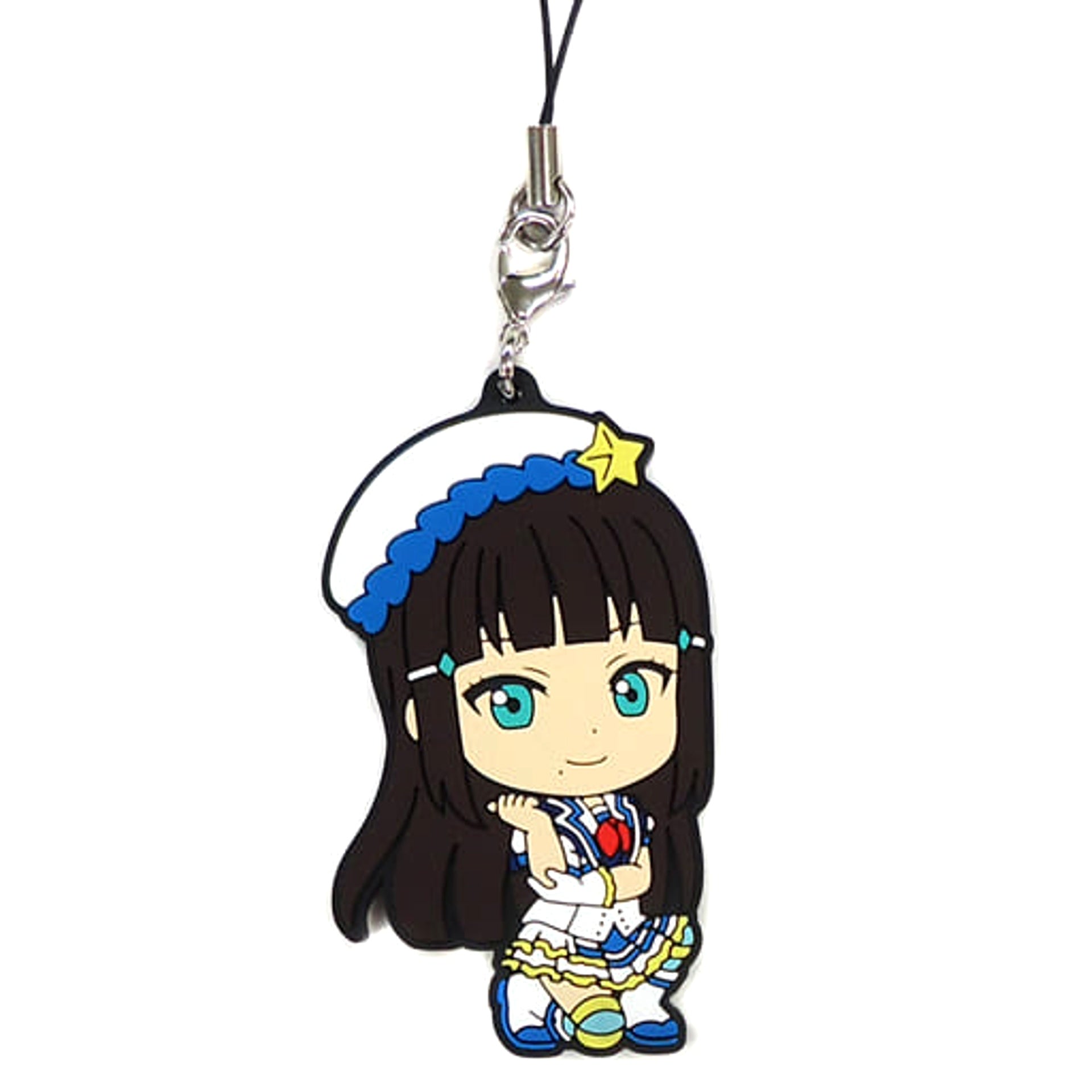 Love Live! Sunshine!! Daiya Kurosawa Aozora Jumping Heart Ver. Ichiban Kuji Rubber Charm Kyunchara Illustrations Prize E [USED]