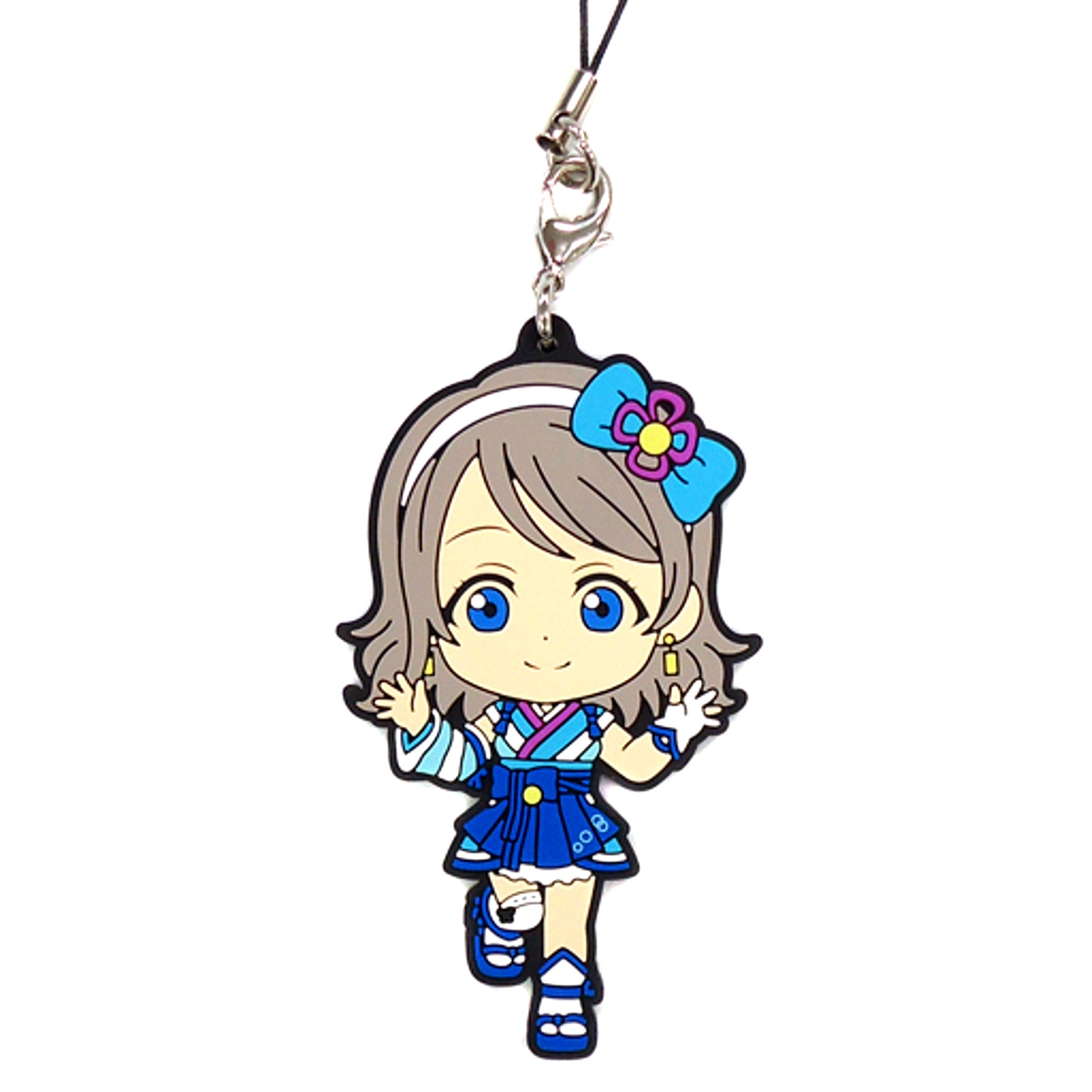 You Watanabe Mijuku DREAMER Ver. F Prize Rubber Strap Kyun Chara Illustrations Ichiban Kuji Love Live Sunshine [USED]
