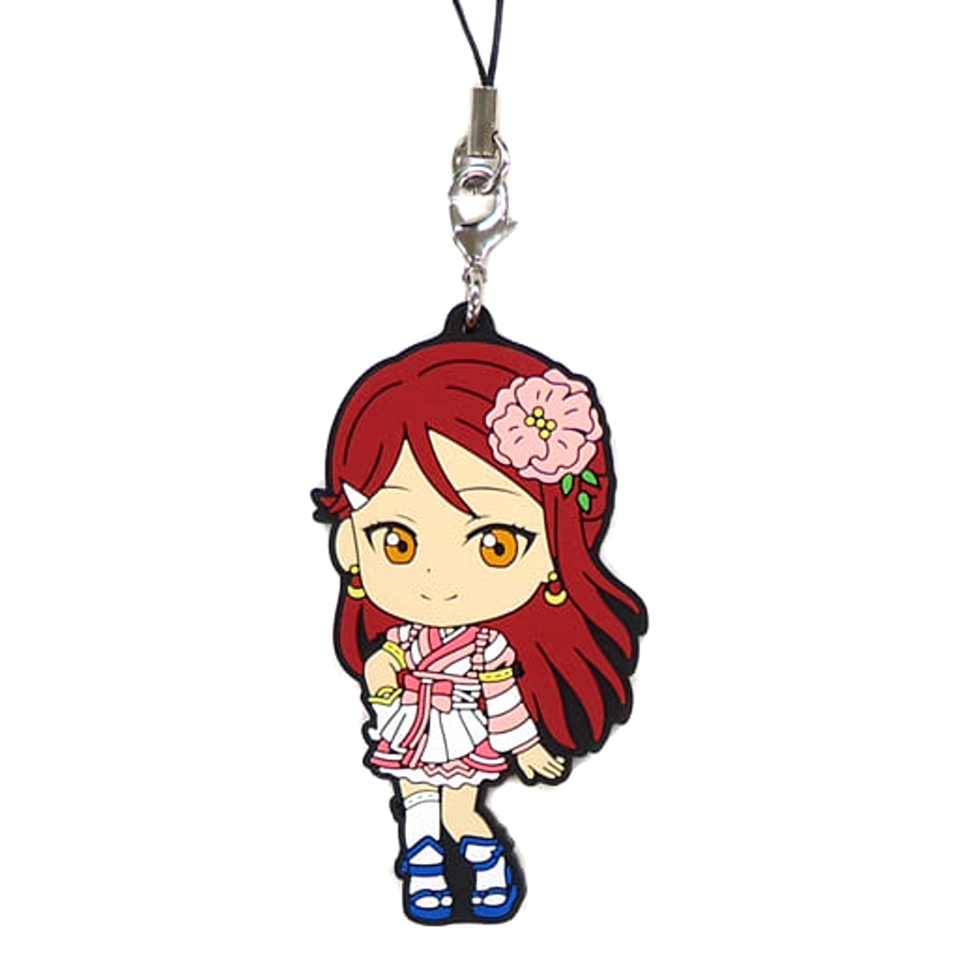Love Live! Sunshine!! Riko Sakurauchi Mijuku Dreamer Ver. Ichiban Kuji Rubber Charm Kyunchara Illustrations Prize F [USED]