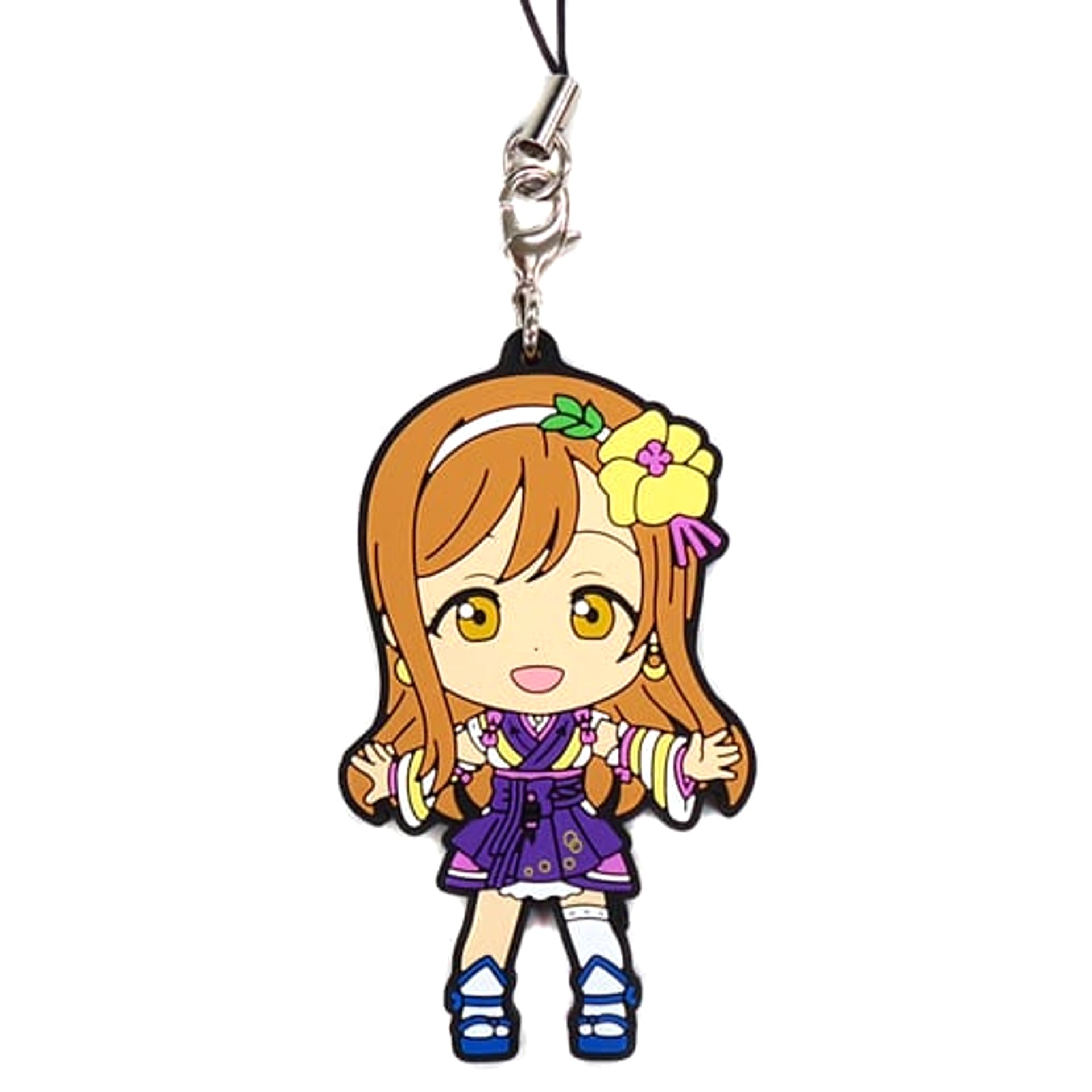 Love Live! Sunshine!! Hanamaru Kunikida Mijuku Dreamer Ver. Ichiban Kuji Rubber Charm Kyunchara Illustrations Prize F [USED]