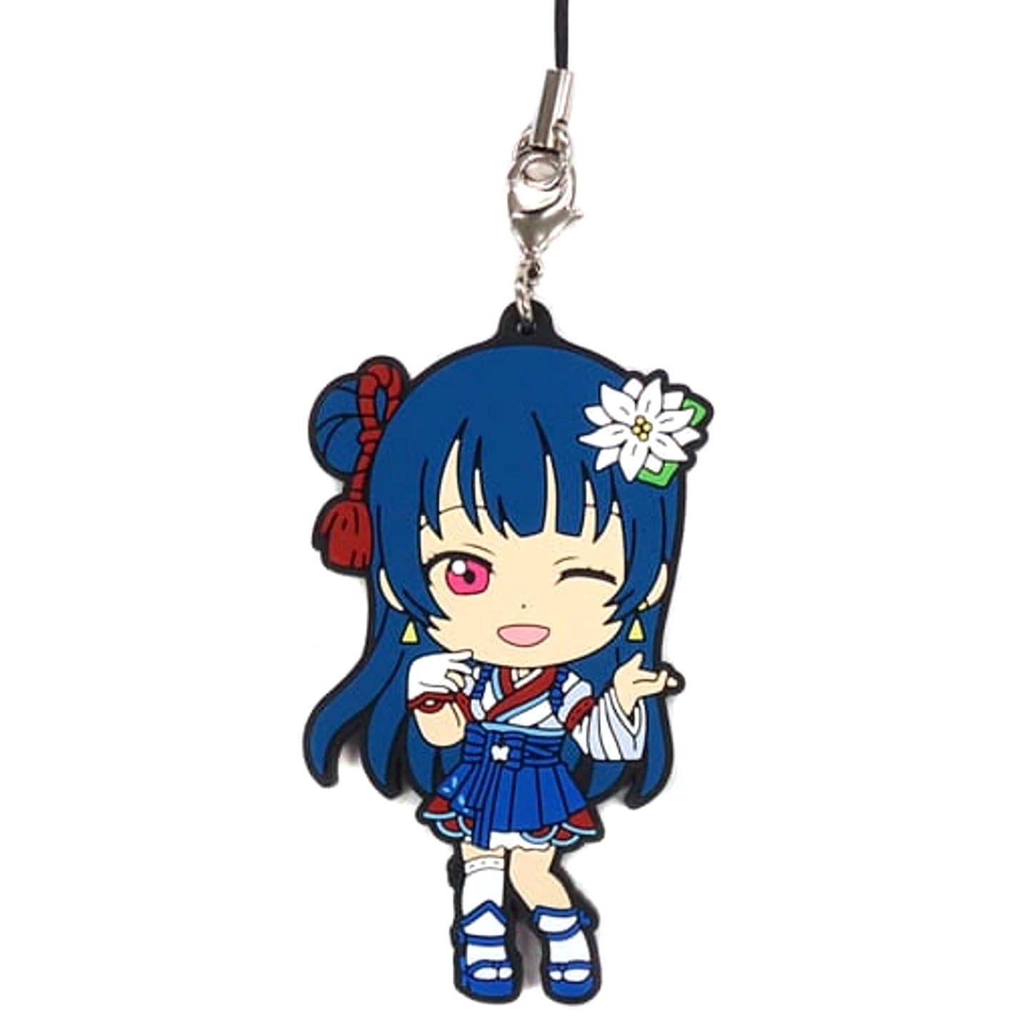 Love Live! Sunshine!! Yoshiko Tsushima Mijuku Dreamer Ver. Ichiban Kuji Rubber Charm Kyunchara Illustrations Prize F [USED]