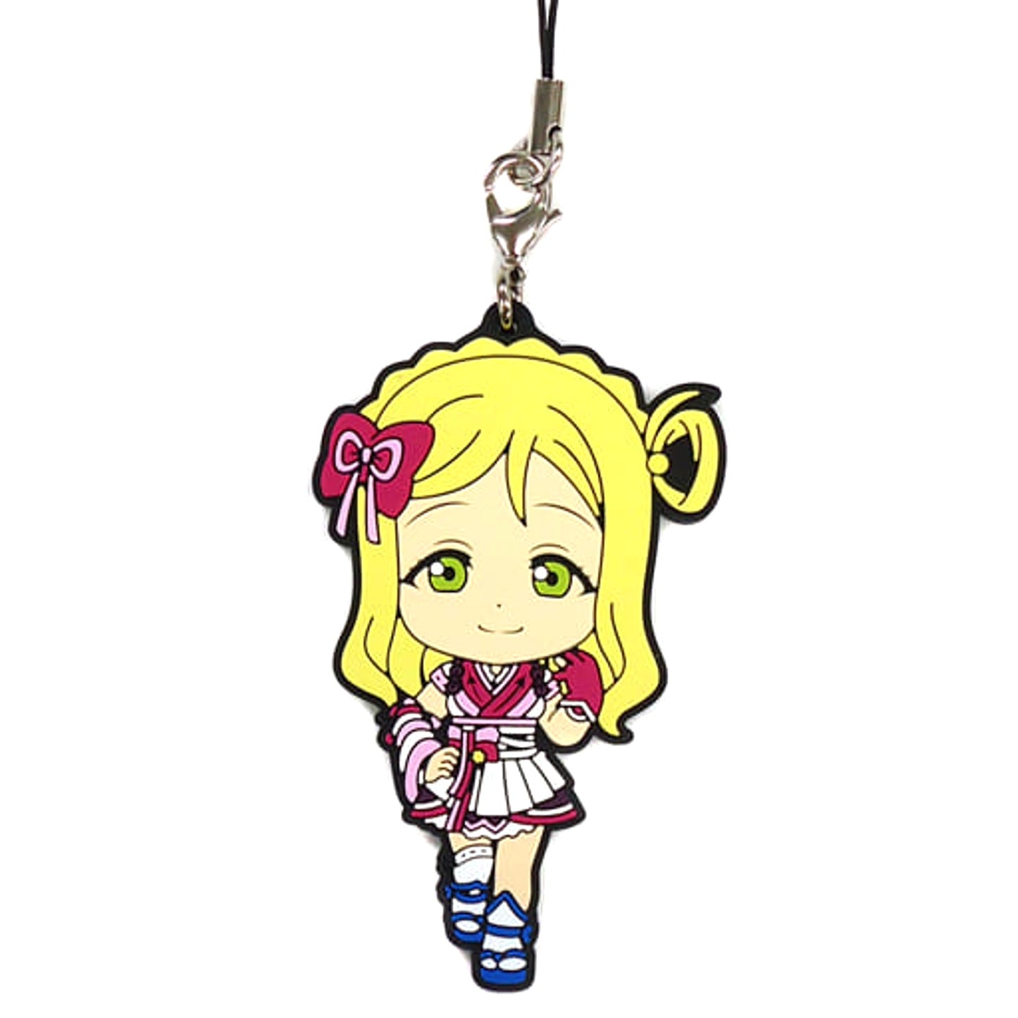 Love Live! Sunshine!! Mari Ohara Mijuku Dreamer Ver. Ichiban Kuji Rubber Charm Kyunchara Illustrations Prize F [USED]