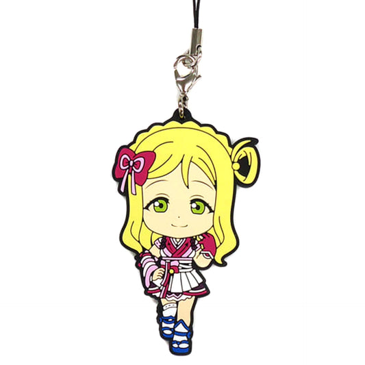Love Live! Sunshine!! Mari Ohara Mijuku Dreamer Ver. Ichiban Kuji Rubber Charm Kyunchara Illustrations Prize F [USED]