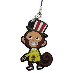 One Piece Bariete Secret Ichiban Kuji Garchu!! Elephant Country Animal Rubber Strap Prize G Keychains [USED]
