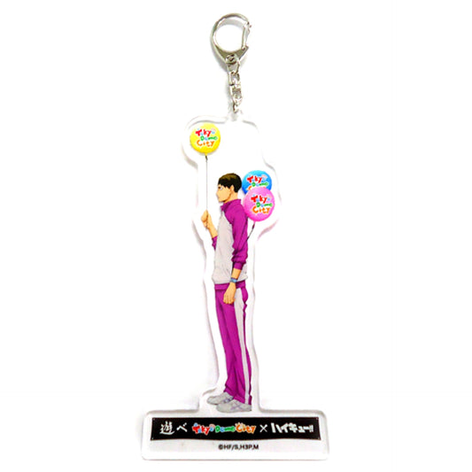 Wakatoshi Ushijima Play Tokyo Dome City x Haikyu!! Acrylic Keychain Collection [USED]