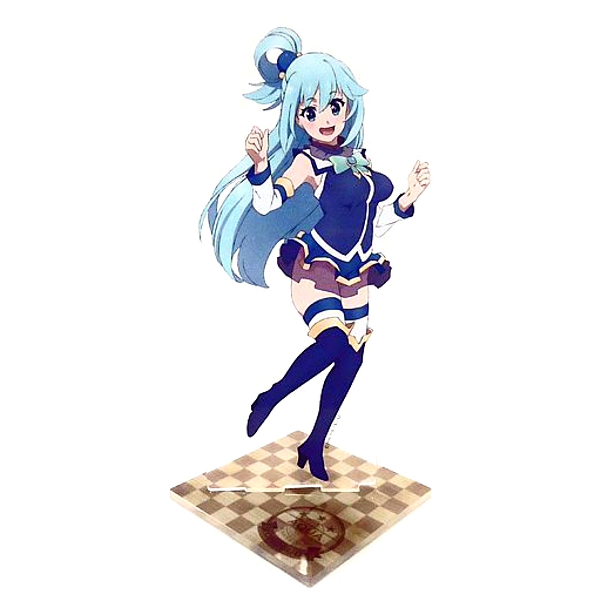 Aqua Acrylic Stand KonoSuba: God's Blessing on this Wonderful World! at Dash Store [USED]