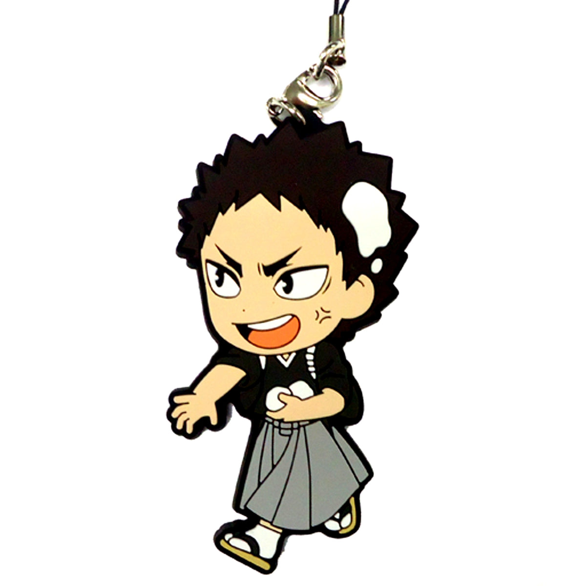 Hajime Iwaizumi 3rd Year Rubber Strap I Prize Kyun Chara Illustrations Ichiban Kuji Haikyu Haikyu Shinnen [USED]
