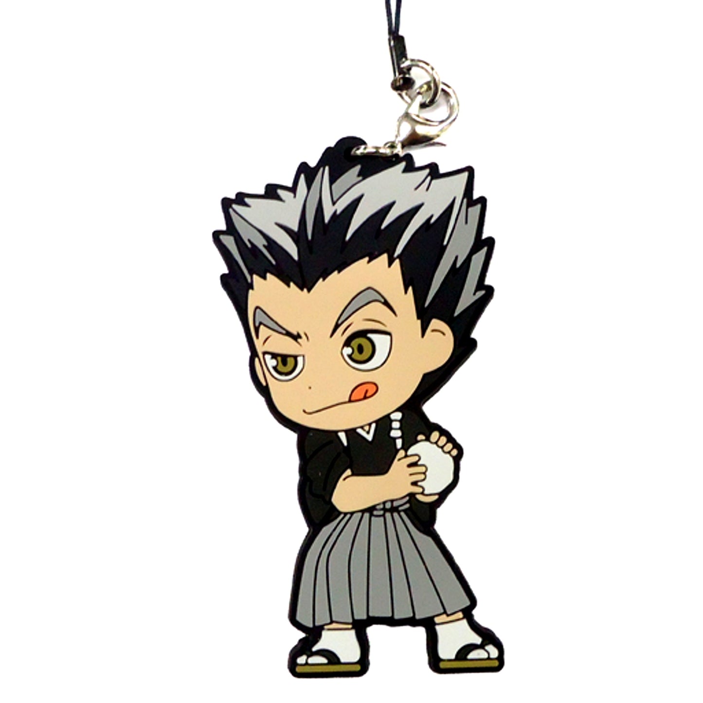 Kotaro Bokuto 3rd Year Rubber Strap I Prize Kyun Chara Illustrations Ichiban Kuji Haikyu Haikyu Shinnen [USED]
