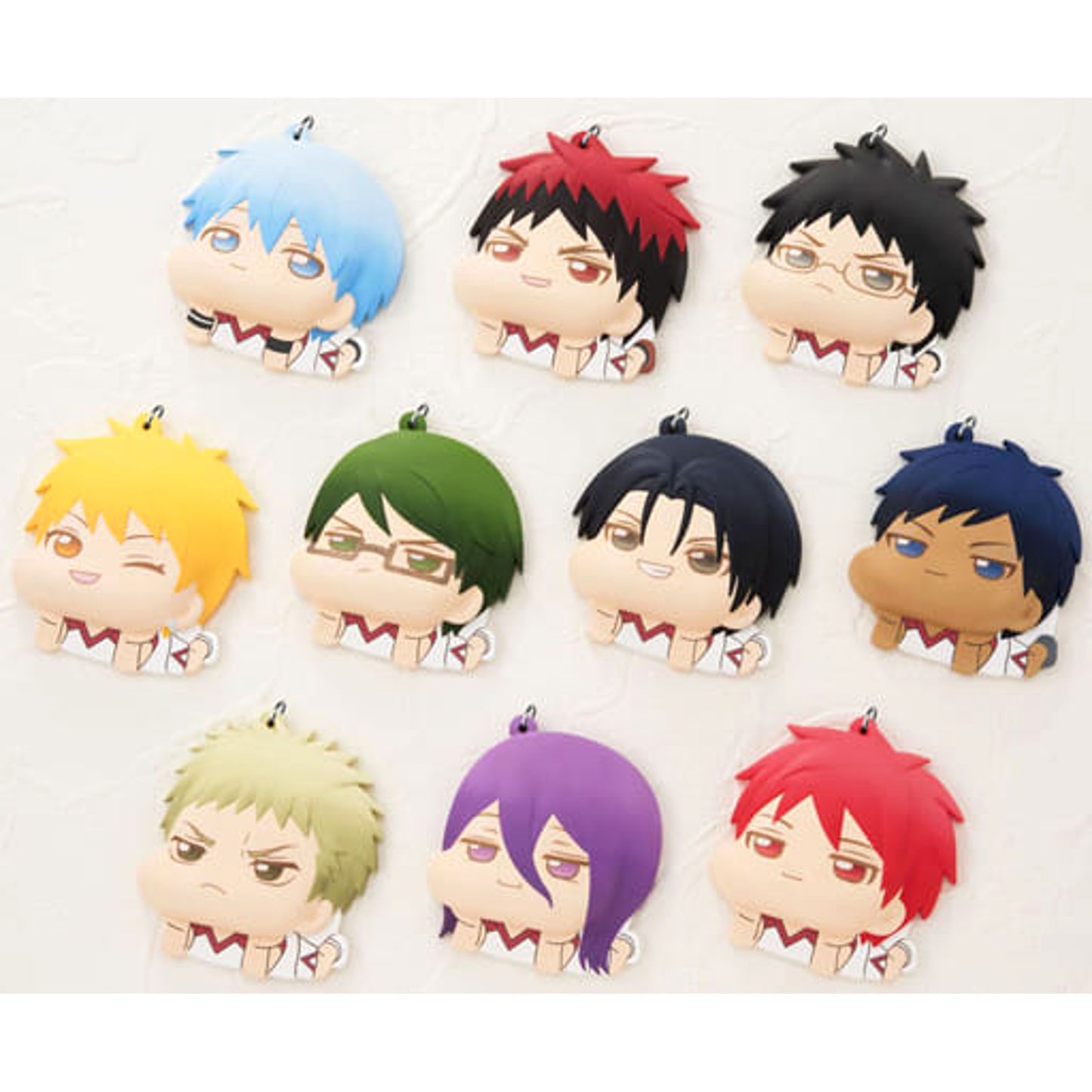 Kuroko's Basketball the Movie: Last Game Tetsuya Kuroko & Others All 10 Types Set Tamacolle Puni Puni Hoppe Mascot Mascot [USED]