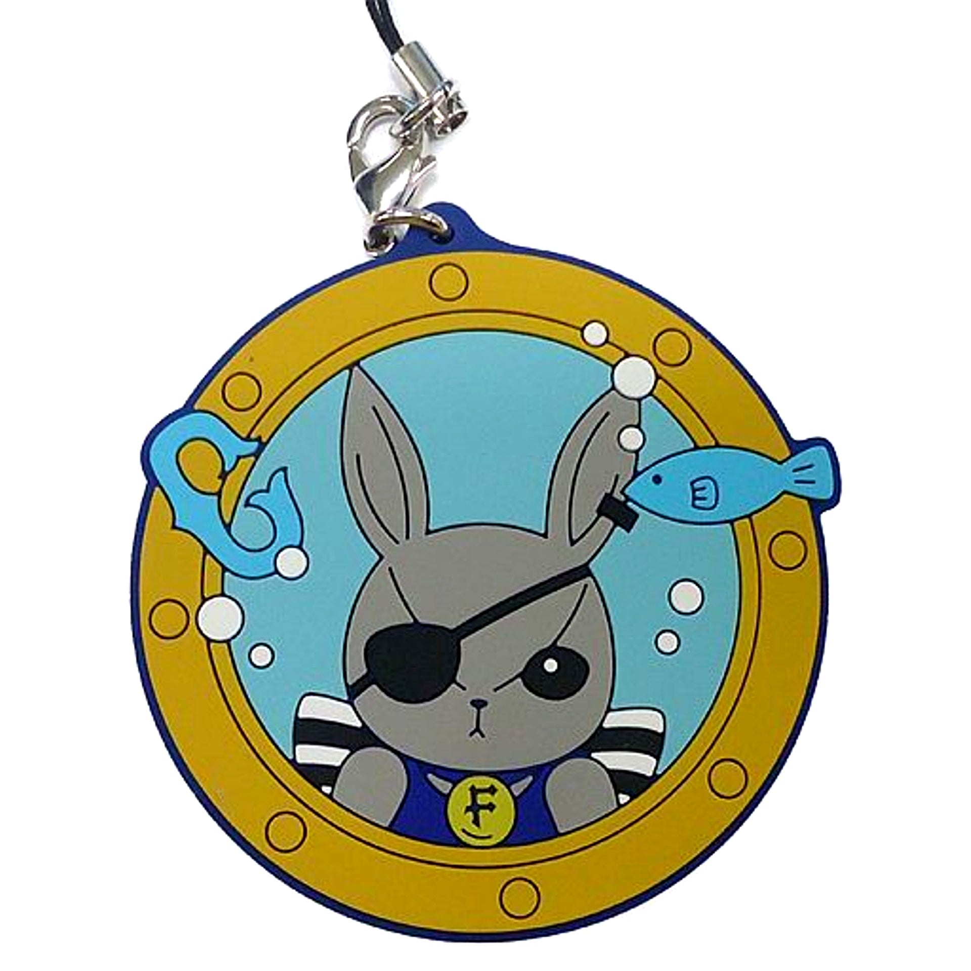 Rabbit Ciel G Prize Rubber Strap Ichiban Kuji Black Butler Book of the Atlantic [USED]