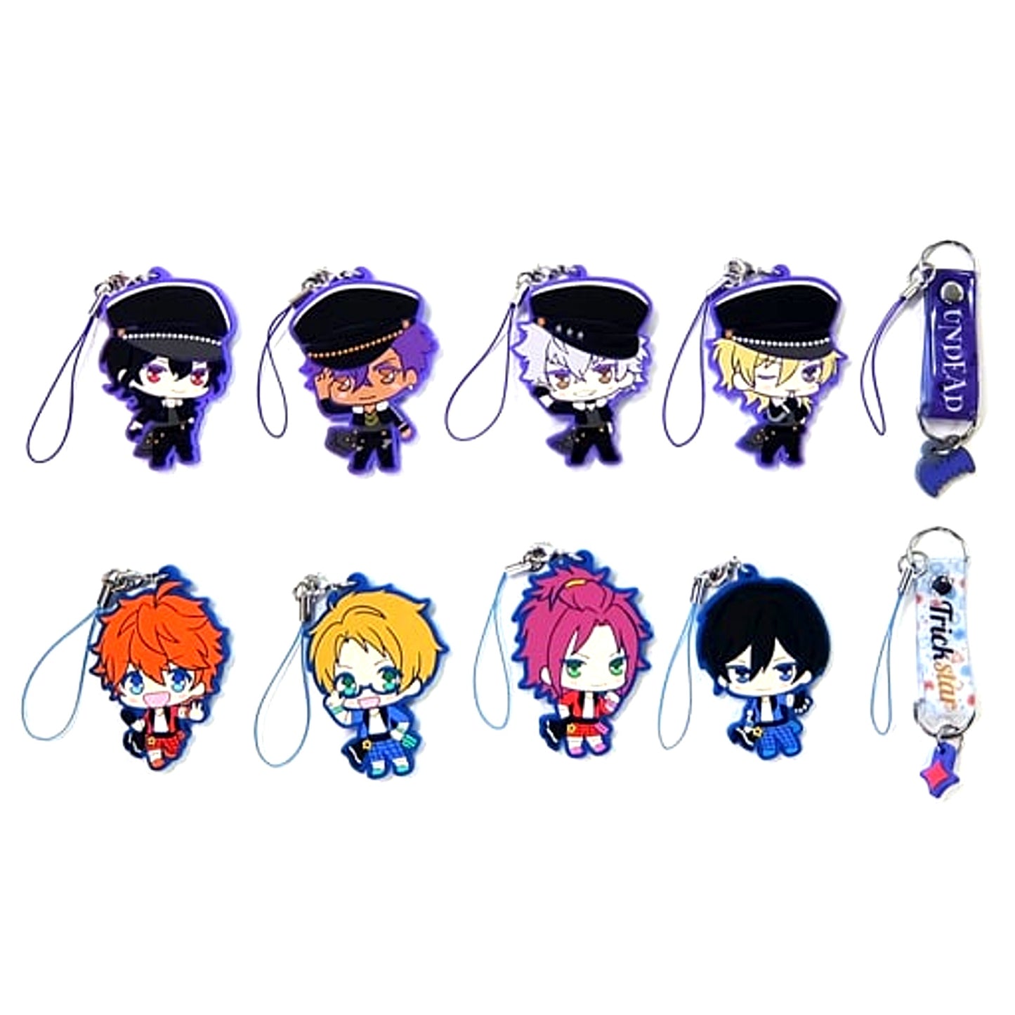 Set of 10 Ensemble Stars! Capsule Rubber Mascot Vol.1 [USED]