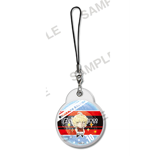 All Out!! Etsugo Oharano Water in Collection Keychains [USED]