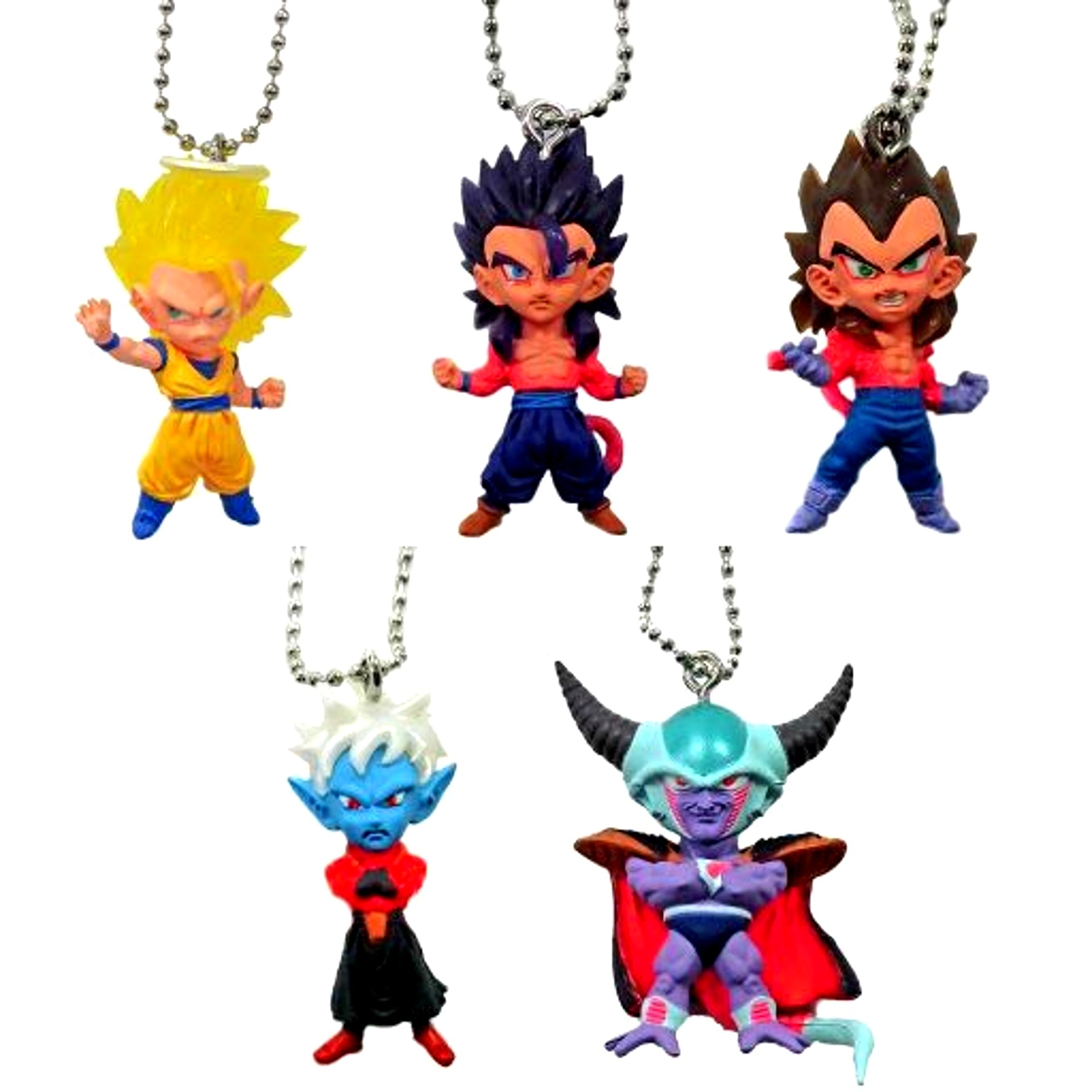 Dragon Ball Super Ultimate Deformed Mascot THE BEST 17 Set of 5 [USED]