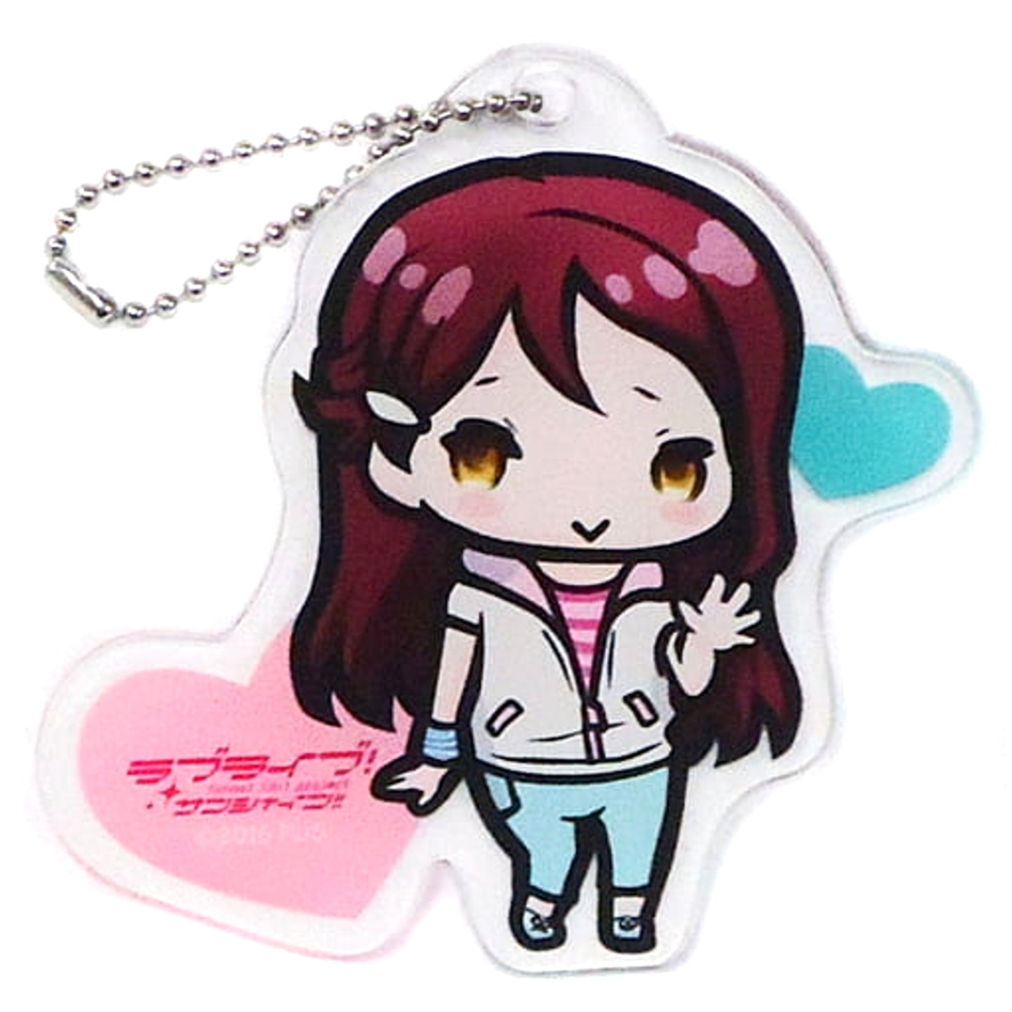Riko Sakurauchi Love Live! Sunshine!! Mochipuchi Clear Mascot [USED]