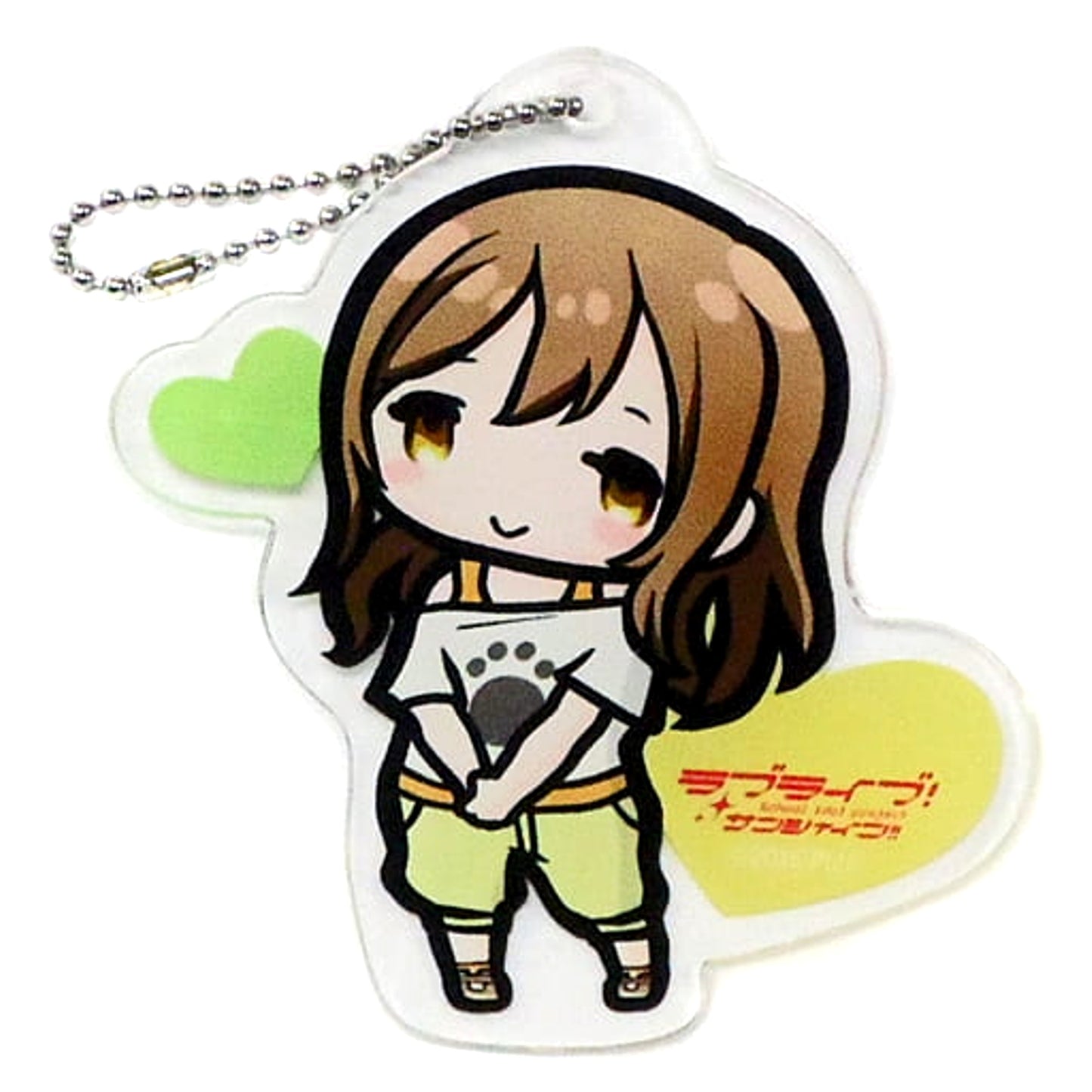 Hanamaru Kunikida Love Live! Sunshine!! Mochipuchi Clear Mascot [USED]