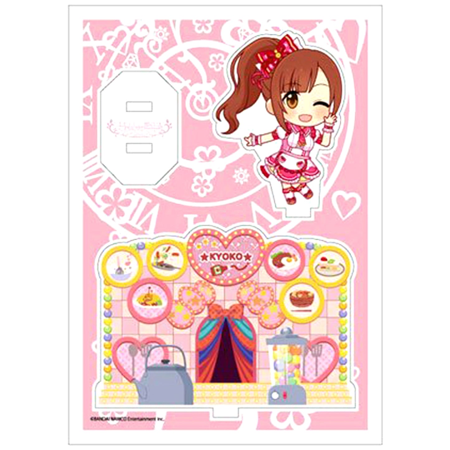 Kyoko Igarashi THE IDOLM@STER CINDERELLA GIRLS Acrylic Chara Plate Petit 04 [USED]
