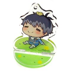 THE IDOLM@STER SideM Kyoji Takajo Ichiban Kuji Memorial Acrylic Stand with Keychain Nimoji Series Poya Prize C [USED]
