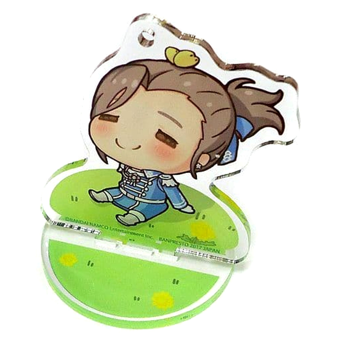 THE IDOLM@STER SideM Minori Watanabe Ichiban Kuji Memorial Acrylic Stand with Keychain Nimoji Series Poya Prize C [USED]
