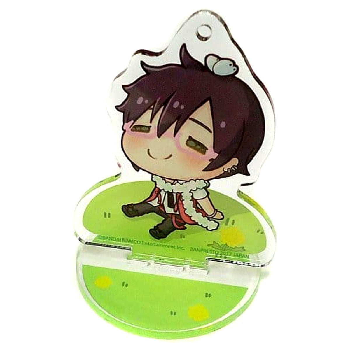 THE IDOLM@STER SideM Shiki Iseya Ichiban Kuji Memorial Acrylic Stand with Keychain Nimoji Series Poya Prize C [USED]