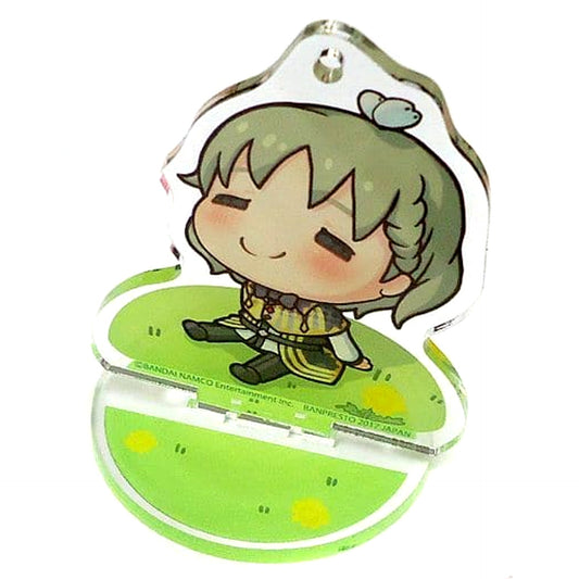 THE IDOLM@STER SideM Makio Uzuki Ichiban Kuji Memorial Acrylic Stand with Keychain Nimoji Series Poya Prize C [USED]