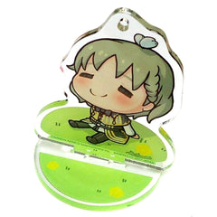 THE IDOLM@STER SideM Makio Uzuki Ichiban Kuji Memorial Acrylic Stand with Keychain Nimoji Series Poya Prize C [USED]