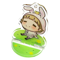 THE IDOLM@STER SideM Kanon Himeno Ichiban Kuji Memorial Acrylic Stand with Keychain Nimoji Series Poya Prize C [USED]