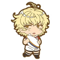 All Out!! Etsugo Oharano Rubber Charm Keychains [USED]